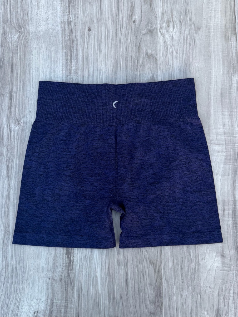 Zyia Active Hustle Seamless shorts in a navy blue